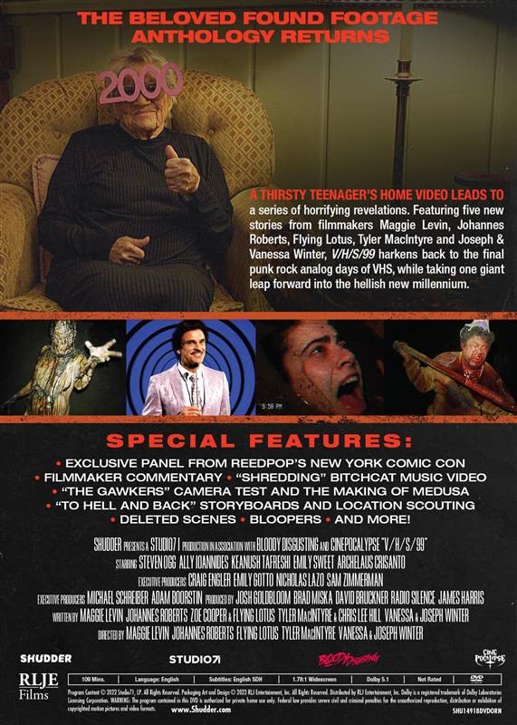 V/H/S 99 horror film for adults thrilling haunted house experience thrilling horror movie for adults